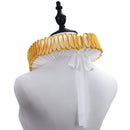 Victorian Elizabethan Clown Cosplay Accesory Fake Ruffles Collar for Party