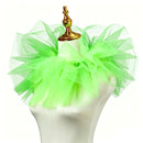 Victorian Elizabethan Clown Cosplay Accesory Tulle Layered Mesh Fake Ruffles Collar