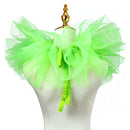 Victorian Elizabethan Clown Cosplay Accesory Tulle Layered Mesh Fake Ruffles Collar