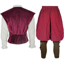 Vintage Medieval Pirate Viking Knight Cosplay Stage Full Costume - AwwwCos