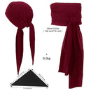 Vintage Medieval Pirate Viking Knight Cosplay Triangle Headscarf Belt - AwwwCos