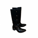 Wasteland Style Thick Heel Knights Boots Women Retro Black Punk Shoes - AwwwCos