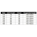 Kid Wednesday Addams Costume Girl Black Shirt Dress Paired with Terror Fake Hand Props - AwwwCos