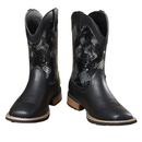 Western Cowboy Boots Men High Barrel British Workwear Knight Shoes - AwwwCos