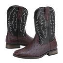 Western Cowboy Cosplay Men Shoes Embroidery Machine Car Boots - AwwwCos