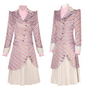 Wicked Cosplay Costume Glinda Pink Uniform Elphaba Black Dress Hat - AwwwCos