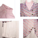 Wicked Cosplay Costume Glinda Pink Uniform Elphaba Black Dress Hat - AwwwCos