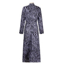 Wicked Elphaba Cosplay Costume Printed Dress Cloak Socks Hat