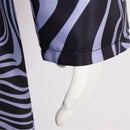 Wicked Elphaba Cosplay Costume Printed Dress Cloak Socks Hat