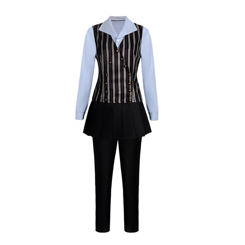 Wicked Elphaba Cosplay Costume Women Uniform With Glasses