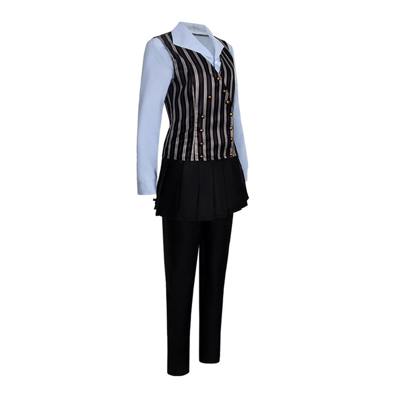 Wicked Elphaba Cosplay Costume Women Uniform With Glasses
