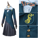 Wicked Glynda Elphaba School Uniform Cosplay Costume JK Uniform - AwwwCos