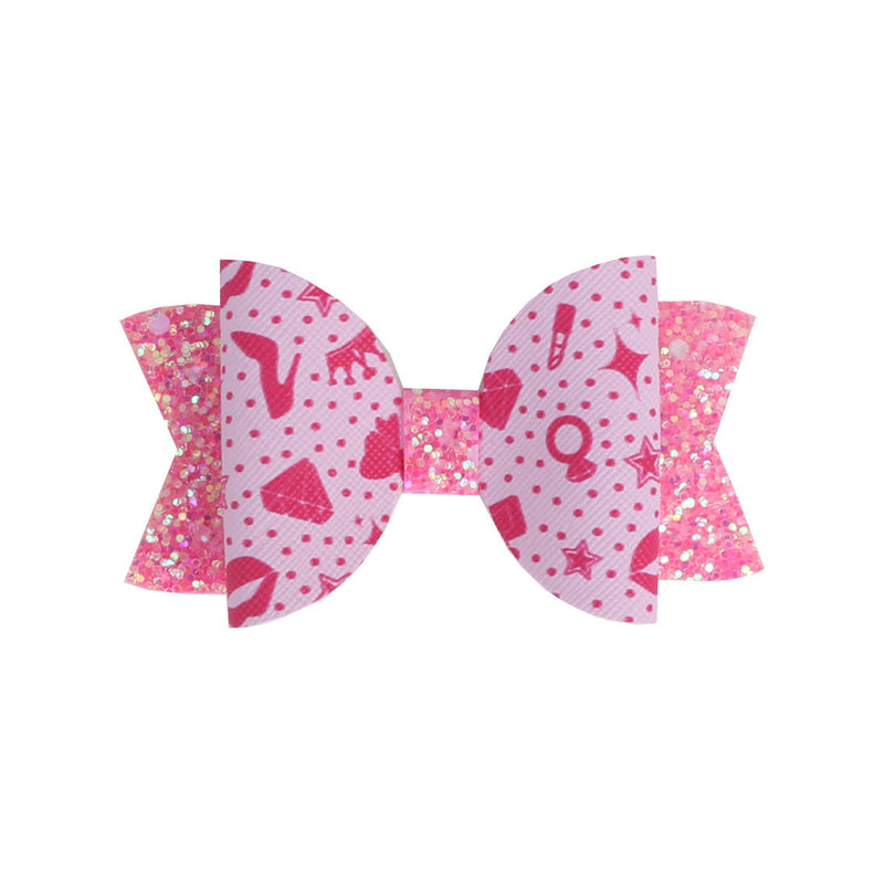 Witch Hair Accessories for Women Girls Printed Hairpiece Bowknot Clip Gift - AwwwCos