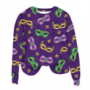 Woman Sweatshirts Round Neck Feather Printing Pullover Carnival Sweater