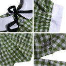 Women 1860s Civil War Dickens Plaid Dress Southern Belle Costume - AwwwCos