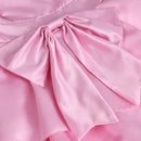 Women Alien Stage Mizi Cosplay Costume Pink Sweetheart Dress Headgear Accessories
