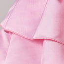 Women Alien Stage Mizi Cosplay Costume Pink Sweetheart Dress Headgear Accessories
