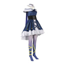Women Anime BanG Dream! Fuji Miyako Cosplay Costume Purple Wig