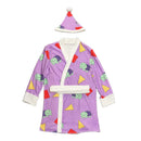 Women Anime K-Pop: Demon Hunters Zoey Cosplay Costume Warm Purple Pajamas - AwwwCos