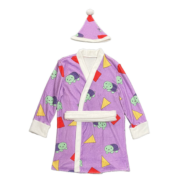 Women Anime K-Pop: Demon Hunters Zoey Cosplay Costume Warm Purple Pajamas - AwwwCos