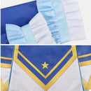 Women Anime Roco Kingdom: World Shirley Cosplay Costume Blue Dress