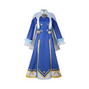 Women Anime Roco Kingdom: World Shirley Cosplay Costume Blue Dress