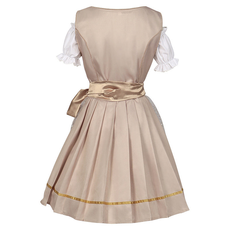 Women Beer Festival Oktoberfest Party Cosplay Costume Lace Apron - AwwwCos