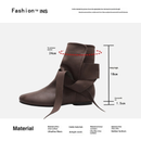 Women Bow Strap Ankle Shoes Women Thin Flat Martin Boots - AwwwCos