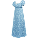 Women Bridgetown Cosplay Costume Square Neckline High Waist Tea Dress - AwwwCos