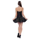 Women Bustier Lingerie Peacock Feather Corsets Dress Bodshaper Bodice - AwwwCos
