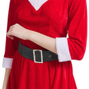 Women Christmas Party Event Cosplay Costume Hooded Red Dress - AwwwCos