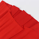 Women Christmas Party Event Waist-strap Irregular Red Dress