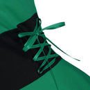 Women Christmas Party Performance Waist-strap Irregular Dress