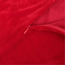 Women Christmas Red Collar Green Straight Dress Striped Socks Belt