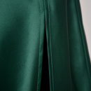 Women Cocktail Party Wedding Elegant Spring High Waist Midi Satin Skirts