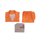 Women Cool Prisoner Uniform Cosplay Costume Orange Outfits - AwwwCos
