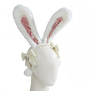 Women Cute Bunny Cosplay Costume Lolita Sweet Satin Tulle Swimsuit Dress Accessories