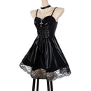 Women Death Note Misa Amane Cosplay Costume Clubwear Spaghetti Strap Dress - AwwwCos