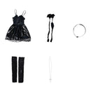 Women Death Note Misa Amane Cosplay Costume Clubwear Spaghetti Strap Dress - AwwwCos