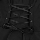 Women Double Breasted Victorian Coat Tuxedo Gothic Lace Hem Tailcoat - AwwwCos