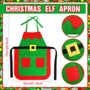 Women Elf Cosplay Costume Play Set Apron Plush Hat Ear for Party - AwwwCos