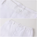 Women Game FGO Oberon Cosplay Costume Puff Sleeve Navy Blue Dress - AwwwCos