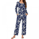 Women Fall Pajama Sets Ladies 2-Piece Lounge Indoor Sleepwear - AwwwCos