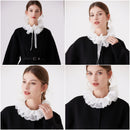 Women False Collar Wrist Cuffs for Wedding Party Fake Sleeve Half Shirt Collar - AwwwCos