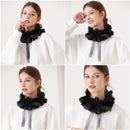 Women False Collar Wrist Cuffs for Wedding Party Fake Sleeve Half Shirt Collar - AwwwCos