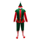 Women Female Christmas Mrs Claus Elf Cosplay Costume Accessory Full Set - AwwwCos