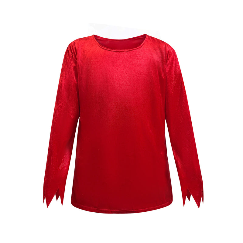 Women Female Christmas Mrs Claus Elf Cosplay Costume Accessory Full Set - AwwwCos