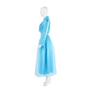 Women Film Beetlejuice Astrid Cosplay Costume Blue Dress - AwwwCos