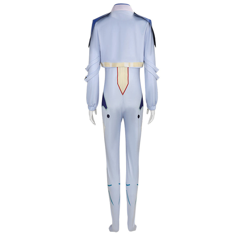 Women Film Rivals Dagger Cosplay Costume Jumpsuit With Coat