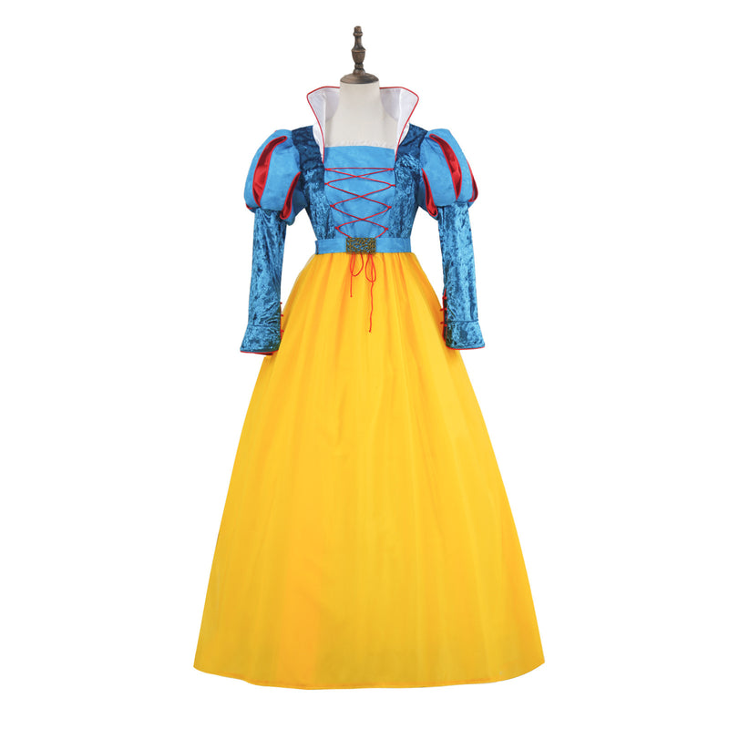Women Film Snow White Cosplay Costume Red Cloak